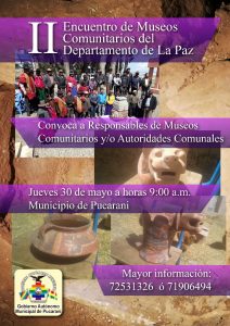 Lee más sobre el artículo II Encuentro de Museos Comunitarios del Departamento de La Paz